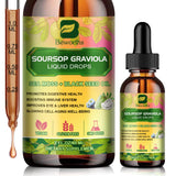 Sea Moss and Soursop Graviola Extract Drops Black Seed Oil