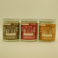 Tallow Man beard and body butter trio with three 9oz scented jars