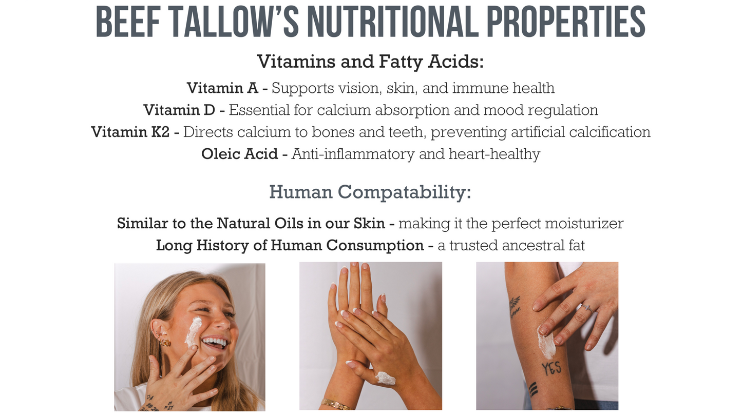 Tallow Skincare Collection – Unscented (9oz)