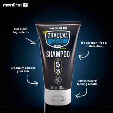 Gray hair shampoo