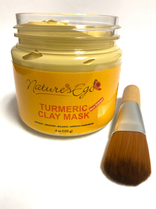 Turmeric Clay Mask With Rice Extract