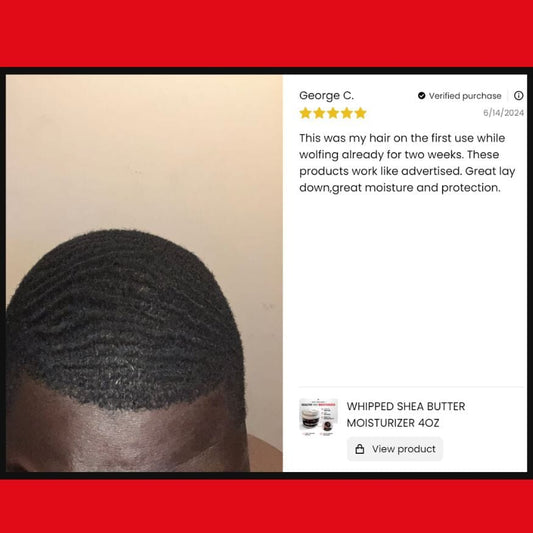 Revolutionary 2-6 King Wavy's Whipped Shea Butter Hair Moisturizer