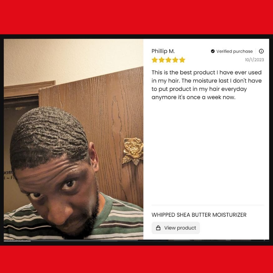 Revolutionary 2-6 King Wavy's Whipped Shea Butter Hair Moisturizer
