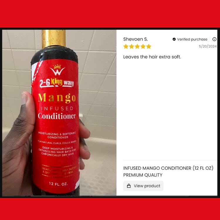 Mango Moisturizing Conditioner for Soft, Manageable Hair