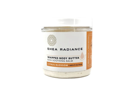 Whipped Shea Body Butter with Colloidal Oatmeal for Dry and Sensitive Skin - WARM WEATHER WARNING