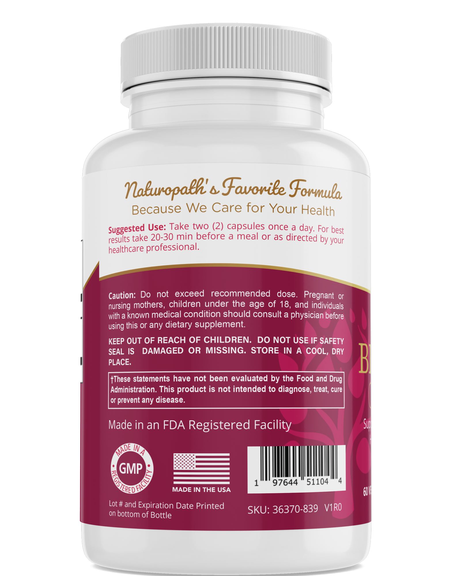 Beetroot "Vibrant Superfood" 60 Capsules