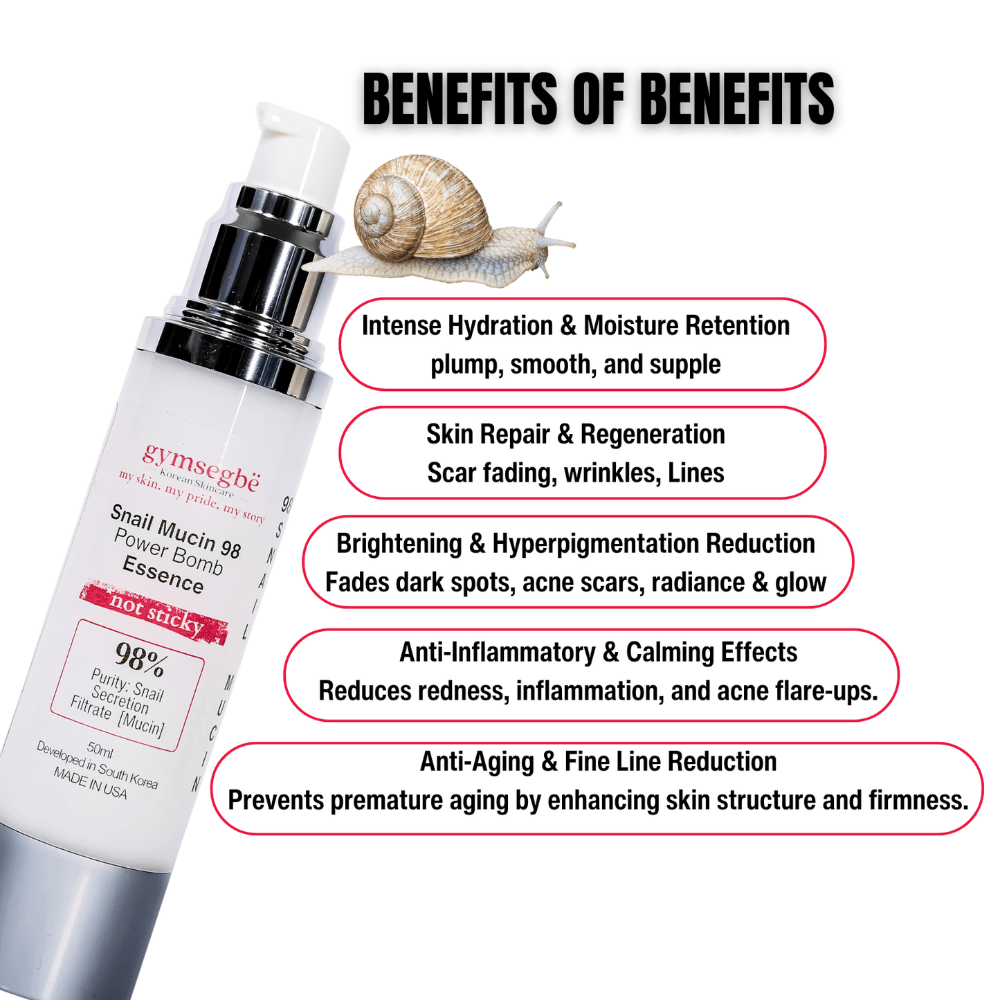 Snail Mucin 98% Power Essence