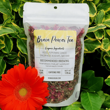 Organic Loose Leaf Tea Brain Power Awaken Your Mind