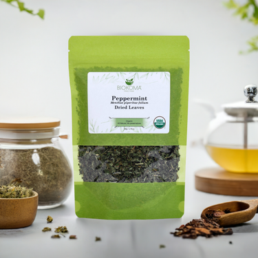 Peppermint Organic Dried Leaves  Organic Tea