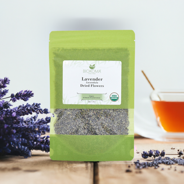 Lavender Tea (Lavandula) Organic Dried Flowers 50g 1.76oz