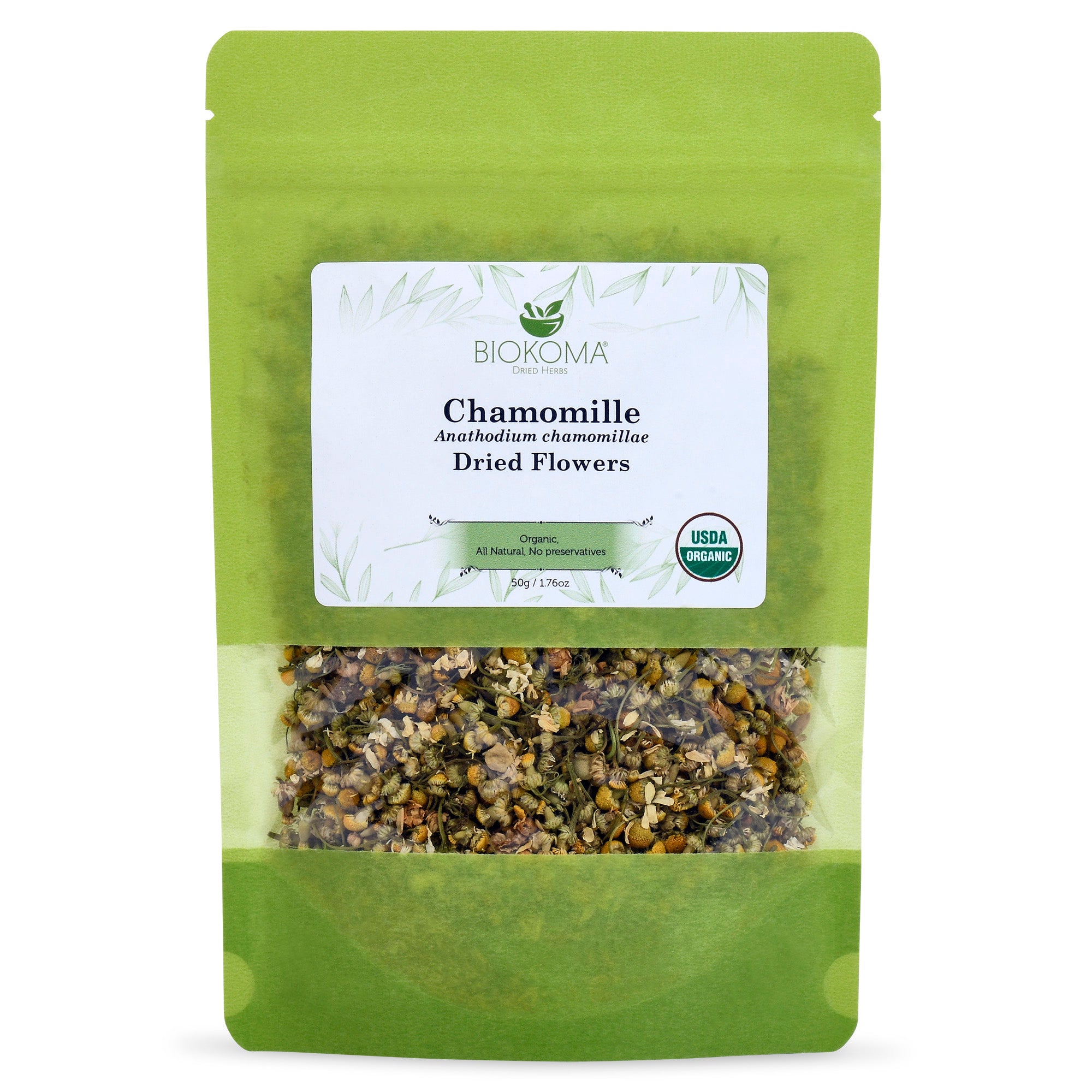 Chamomile Tea Organic Dried Flowers 50g 1.76oz