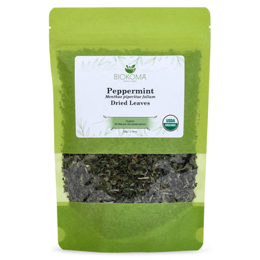 Peppermint Organic Dried Leaves  Organic Tea