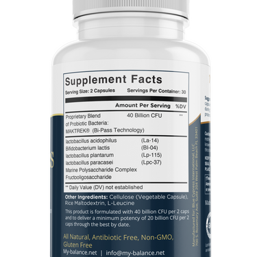 Probiotics 40 Billion Dietary Supplement