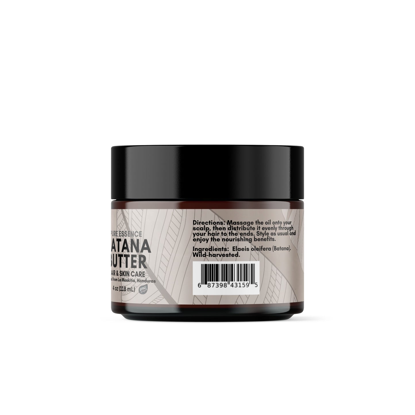 100% Virgin x Unrefined Batana Butter