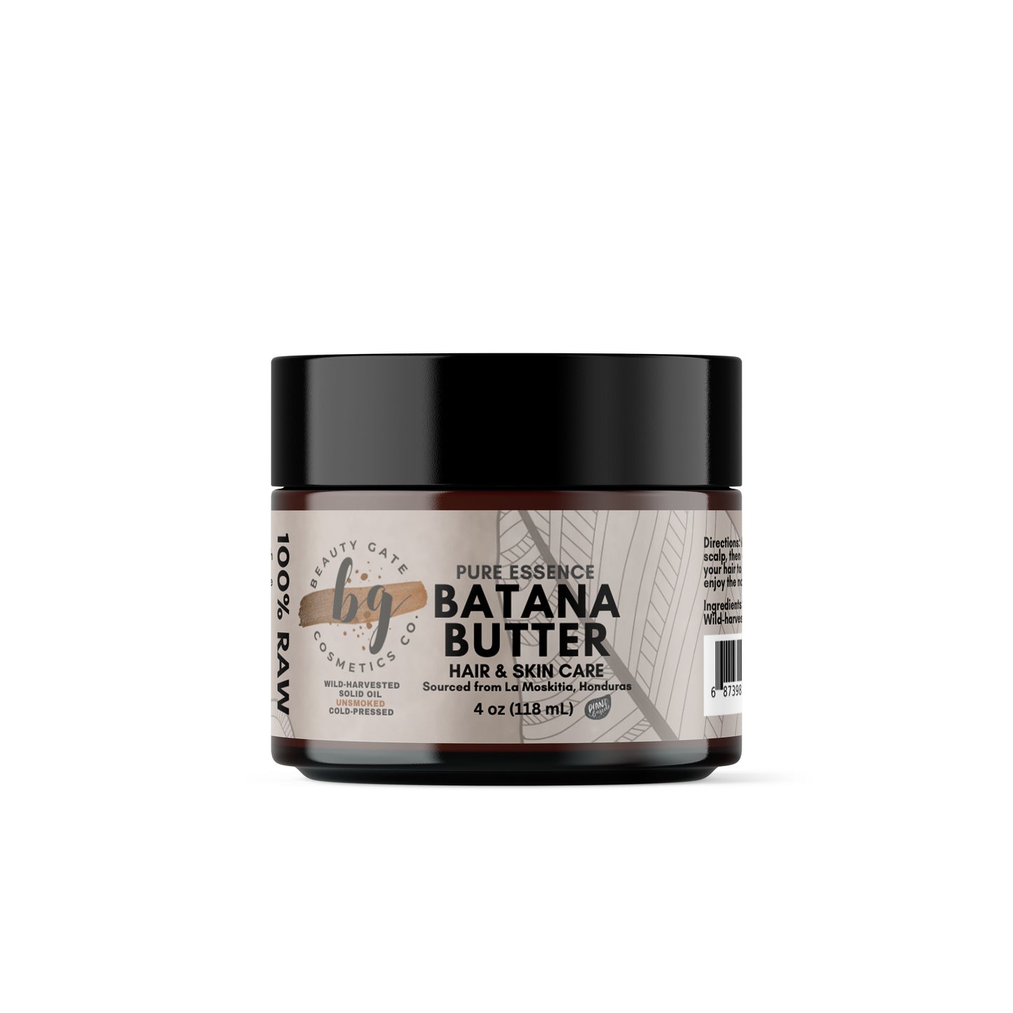 100% Virgin x Unrefined Batana Butter
